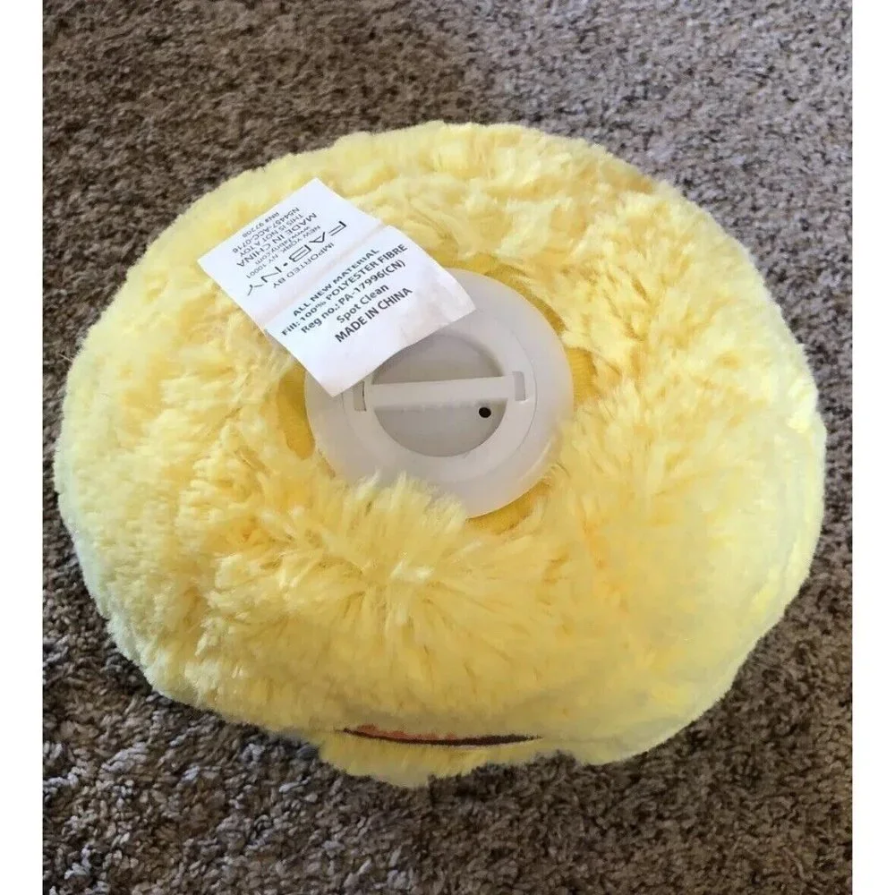 Yellow Emoji Bank ~ Heart Eyes Soft Plush Bank - Piggybank - Picture 4 of 9